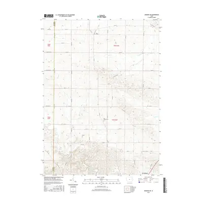 2015 Map of Anamosa NE, 2015 Print