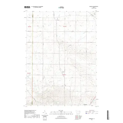 2018 Map of Anamosa NE, 2018 Print