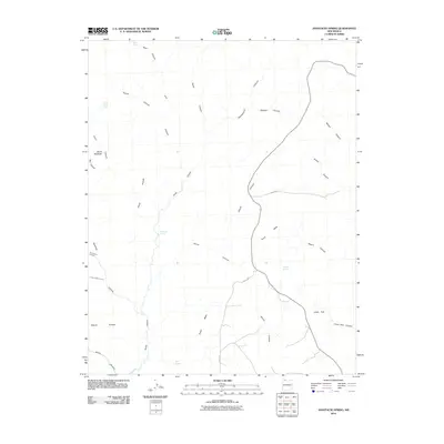 2010 Map of Anastacio Spring, 2010 Print