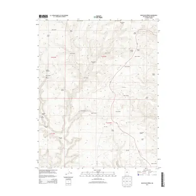 2013 Map of Anastacio Spring, 2013 Print