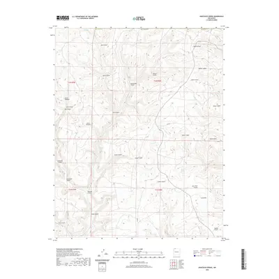 2020 Map of Anastacio Spring, 2020 Print