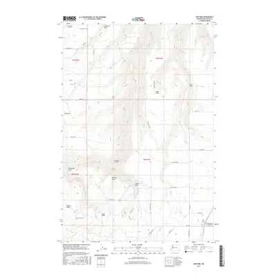 2017 Map of Anatone, 2017 Print