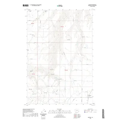 2020 Map of Anatone, 2020 Print