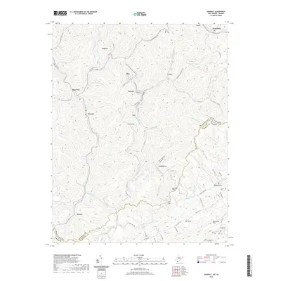 2019 Map of Anawalt, 2019 Print