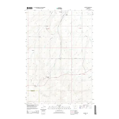 2014 Map of Anceney, 2014 Print