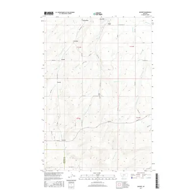 2017 Map of Anceney, 2017 Print