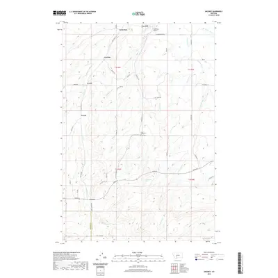 2020 Map of Anceney, 2020 Print