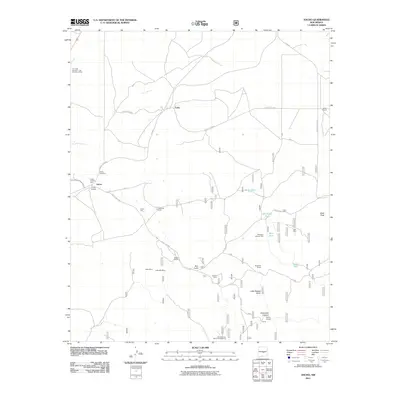 2011 Map of Ancho, 2011 Print