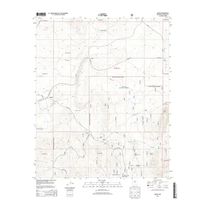 2013 Map of Ancho, 2013 Print