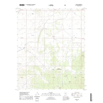 2020 Map of Ancho, 2020 Print