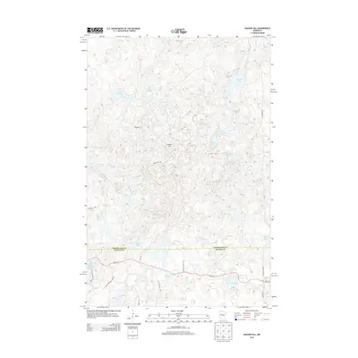 2013 Map of Anchor Hill, 2013 Print