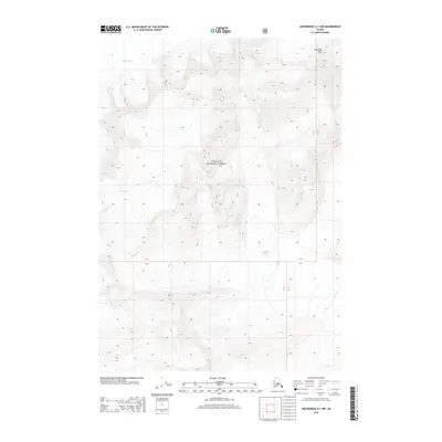 2013 Map of Anchorage A-1 NW, 2013 Print