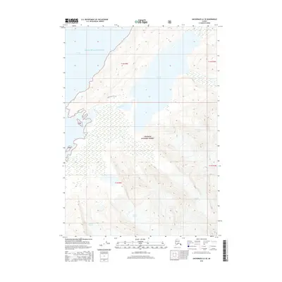 2016 Map of Anchorage A-3 SE, 2016 Print