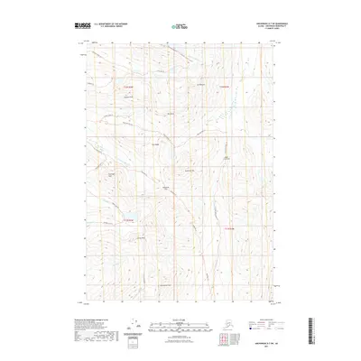 2021 Map of Anchorage A-7 SW, 2021 Print