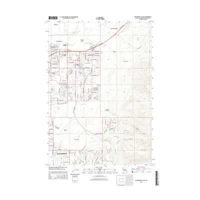 2015 Map of Anchorage A-8 NE, 2015 Print