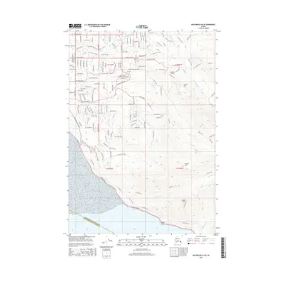 2016 Map of Anchorage A-8 SE, 2016 Print