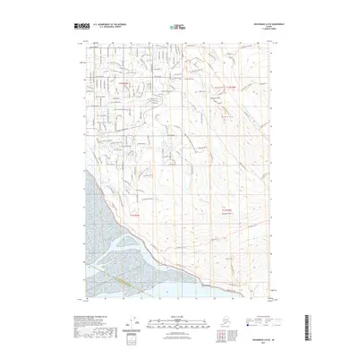 2021 Map of Anchorage A-8 SE, 2021 Print