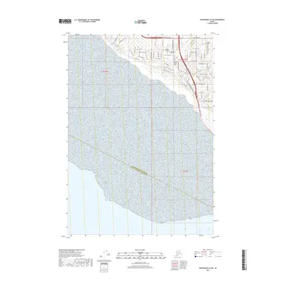 2019 Map of Anchorage A-8 SW, 2019 Print