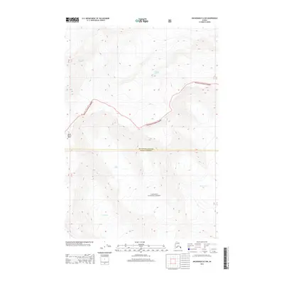 2013 Map of Anchorage B-2 NW, 2013 Print
