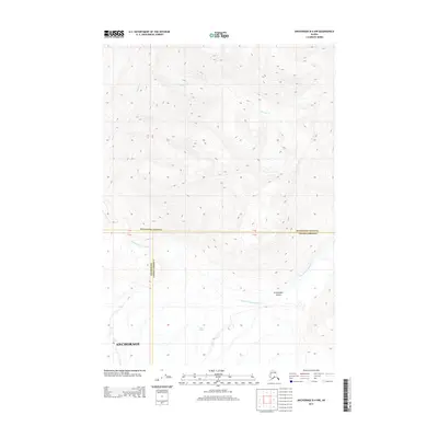 2013 Map of Anchorage B-4 NW, 2013 Print