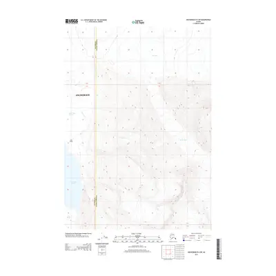 2013 Map of Anchorage B-4 SW, 2013 Print