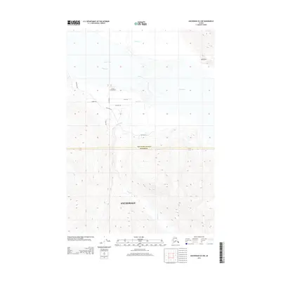 2013 Map of Anchorage B-5 NW, 2013 Print