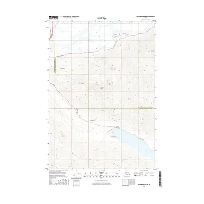 2016 Map of Anchorage B-6 NW, 2016 Print