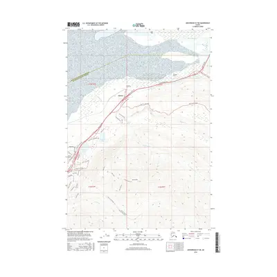 2016 Map of Anchorage B-7 NE, 2016 Print