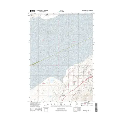 2016 Map of Anchorage B-7 NW, 2016 Print