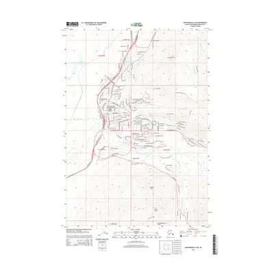 2015 Map of Anchorage B-7 SW, 2015 Print