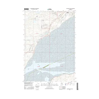 2016 Map of Anchorage B-8 NE, 2016 Print