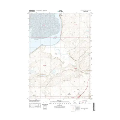 2015 Map of Anchorage B-8 SE, 2015 Print