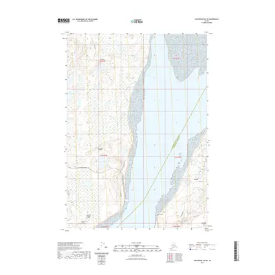 2021 Map of Anchorage B-8 SW, 2021 Print