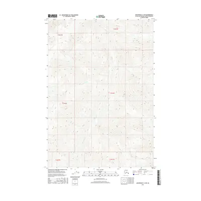 2016 Map of Anchorage C-4 SW, 2016 Print