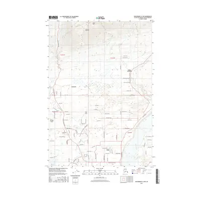 2016 Map of Anchorage C-6 NW, 2016 Print