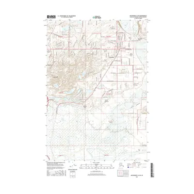 2016 Map of Anchorage C-6 SW, 2016 Print