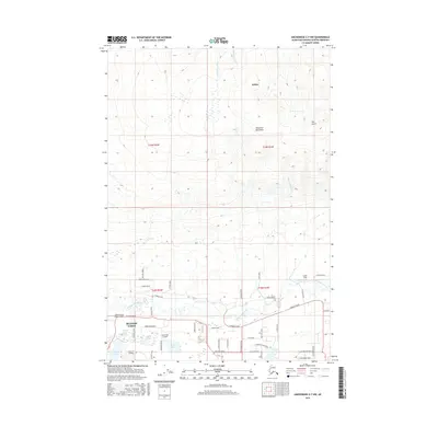 2016 Map of Anchorage C-7 NW, 2016 Print