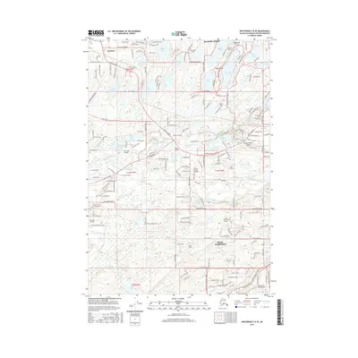 2016 Map of Anchorage C-8 SE, 2016 Print