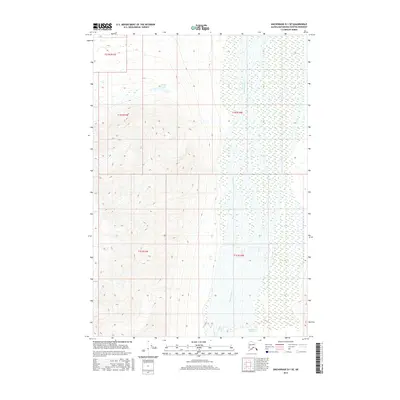 2016 Map of Anchorage D-1 SE, 2016 Print