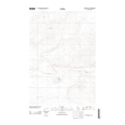 2013 Map of Anchorage D-2 SW, 2013 Print