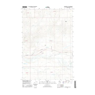2016 Map of Anchorage D-3 SE, 2016 Print