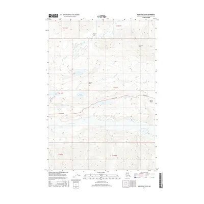 2016 Map of Anchorage D-4 SE, 2016 Print