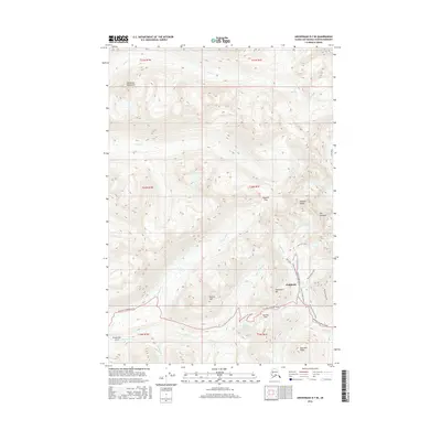 2016 Map of Anchorage D-7 SE, 2016 Print