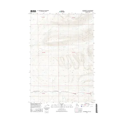2016 Map of Anchorage D-7 SW, 2016 Print