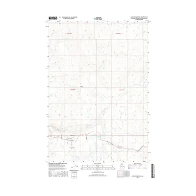 2016 Map of Anchorage D-8 SE, 2016 Print