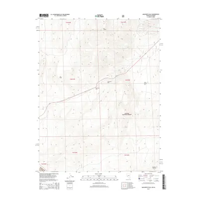 2014 Map of Anchorite Hills, 2014 Print