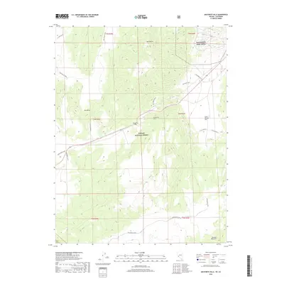 2018 Map of Anchorite Hills, 2018 Print