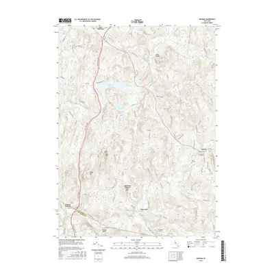 2016 Map of Ancram, 2016 Print
