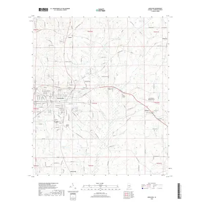 2018 Map of Andalusia, 2018 Print