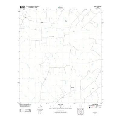 2010 Map of Ander, 2010 Print